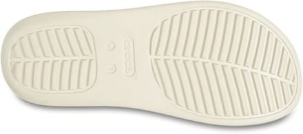 Crocs Dames Flip Flop Getaway Groove Platform Flip Sandstone | Beige | Maat: 34/35