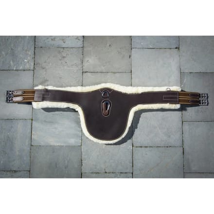 Lederen/schapenvacht rij-singel HFI