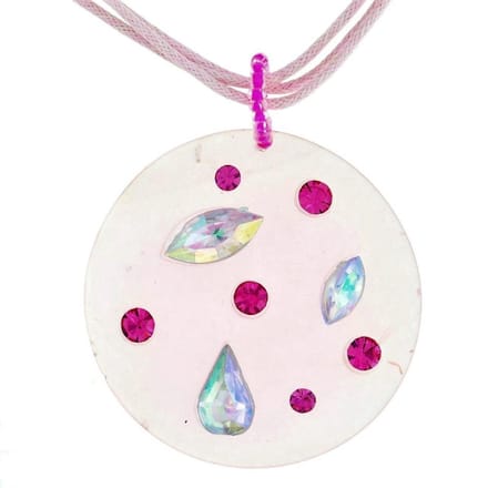 Behave - Ketting - Koord - Ronde Hanger - Roze - 41,5 cm