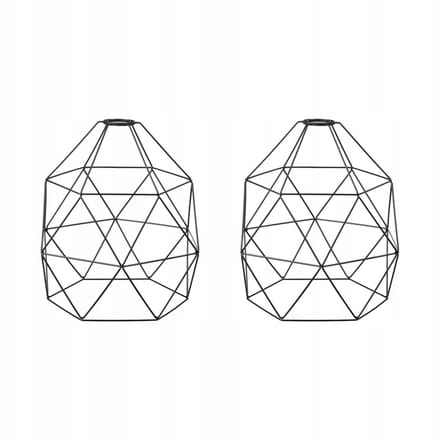 2x Zwarte Lamp Cape Hanglamp 30 cm - Elegant Design