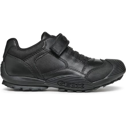 GEOX SAVAGE JONGENS Veterschoenen - ZWART