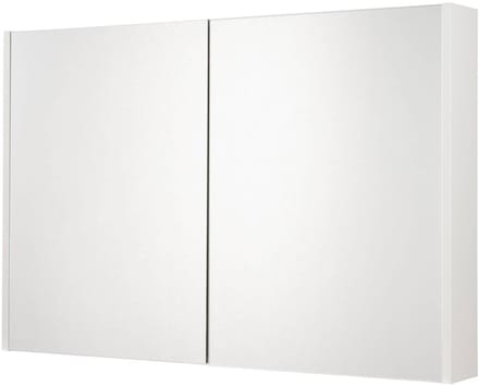 Saqu spiegelkast 100x70x14cm glanzend wit