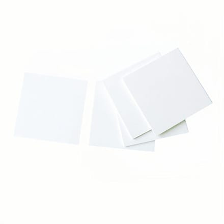 Keramische Plaat - Boornitride Sinter - Industrieel Onderzoek - Hoge Temperatuur - 10x30x30mm - Wit