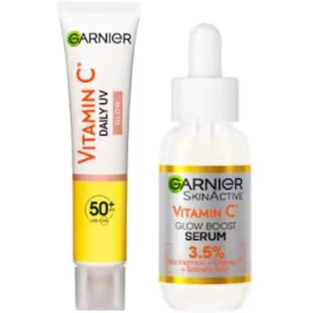 Garnier SkinActive Vitamin C Sheer Glow UV Fluid for Dull Skin - 40 ml