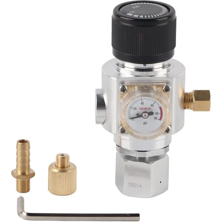 Mini CO2 Gasregelaar Sodawater Drukreduceerklep Adapter Sodafles Accessoire voor Homebrew white