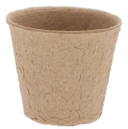 Esschert Design - Ronde kweekpotjes 'Mats' (Maat S, 24 stuks)