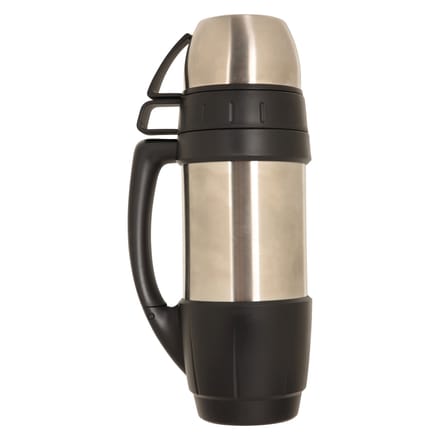 Mountain Warehouse Set dubbelwandige veldfles & kopjes (Zilver)