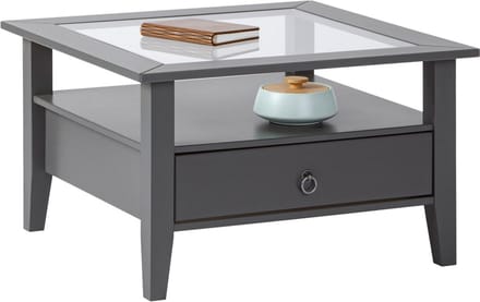 Interlink - Salontafel - Antraciet - 75x75x45 cm
