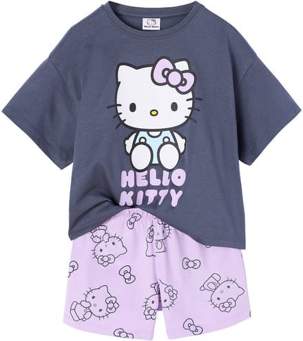 HELLO KITTY HELLO KITTY Pyjashort voor tienermeisjes