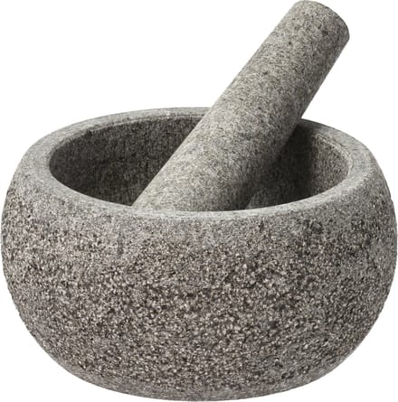 Funktion Vijzel met stamper Dia. 16 x 8 cm Granietgrijs