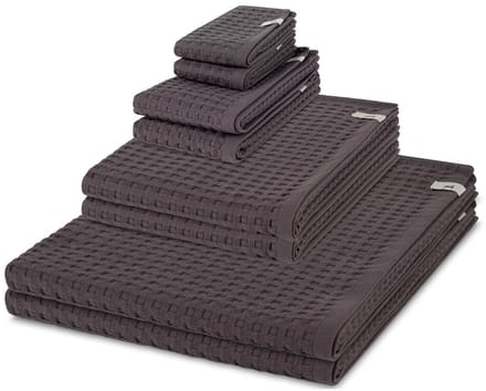 Möve Sonstiges 2 X zeepdoekje 2 X gasten- 2 X douche- 2 X handdoek - in set 8 pack Piquee