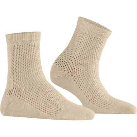 Burlington Neon Splash gedessineerd katoen Sokken dames beige - maat 36-41