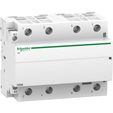 Schneider Electric ICT 100A 4NO Modulaire Contactor 230V - A9C20884
