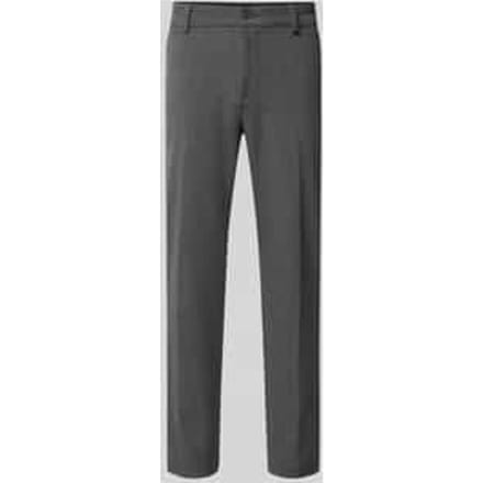 Regular fit smalle broek met viscose, model 'GABARDINE'
