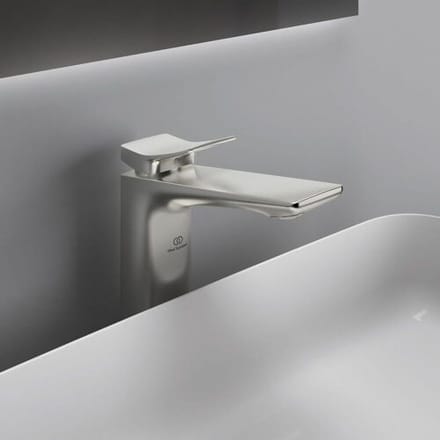 Ideal Standard basin mixer with long base, without drain BC758GN