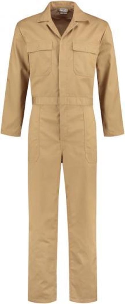 Overall polyester/katoen kaki maat 57