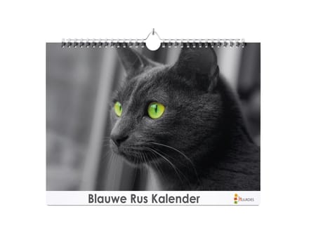 Huurdies - Verjaardagskalender - Blauwe Rus - A4