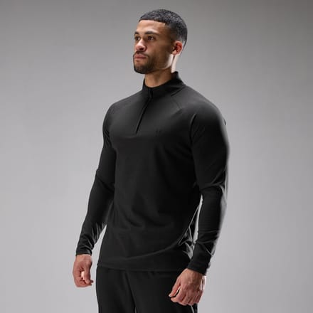 MP Men's Training Ultra Jersey 1/4 Zip - Zwart - M