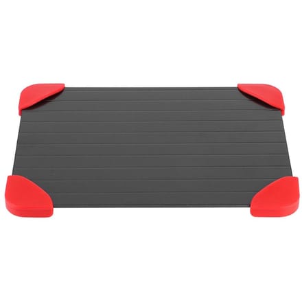 Rechthoekige Snel Ontdooien Tray Snel Ontdooien Plaat Bord voor Ontdooien Vlees Voedsel Keuken Gadget gray