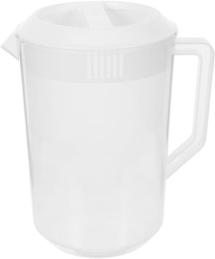 Dailygoods- Maatbeker 5000ml - Hittebestendig - Waterbeker - Deksel - Voedselveilig - Geschikt voor sap/bier/ijsthee - Drankcontainer