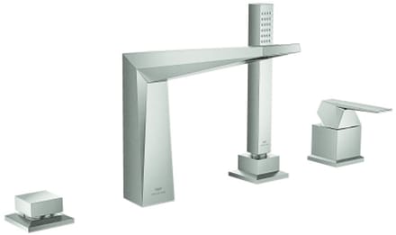 Grohe Allure Brilliant Viergats badrandcombinatie Supersteel Infinity Afwerking, 29405DC0