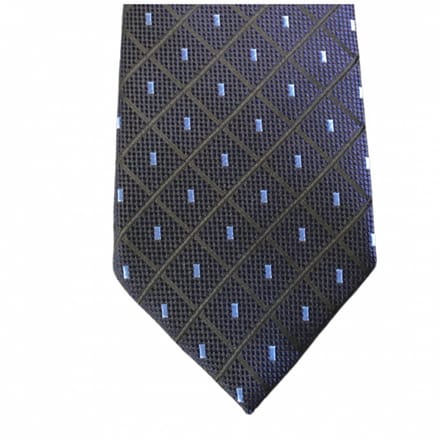 Stropdas- Blauw- Ruiter motief - Charme Bijoux