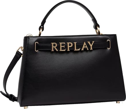 REPLAY Schoudertas Handtas Crossbody Bag Black Zwart
