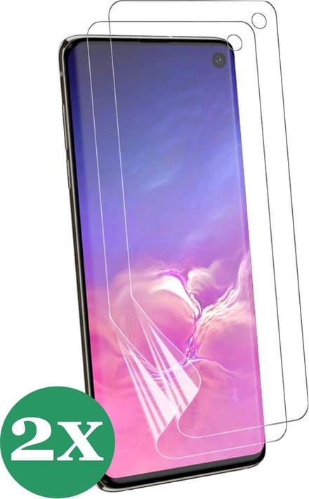 Screenprotector geschikt voor Samsung Galaxy S10e - Screen Protector - 2 Stuks