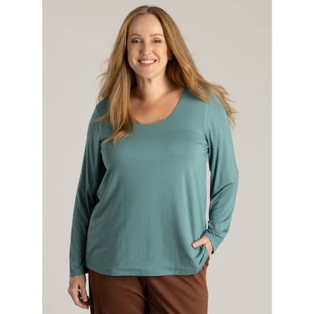 YEST CURVE Hope Tops - Dark Mint - maat X-0(44)