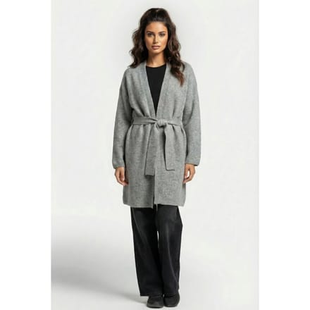 Knitted Ulla Cardigan Light Grey Taglia: L | Giacche Outlet | Donna | Grigio