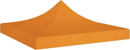 Partytent Dak - Tent Overkapping - Feest Bescherming - Waterdicht UV Bestendig - 2 x 2 Meter - Oranje