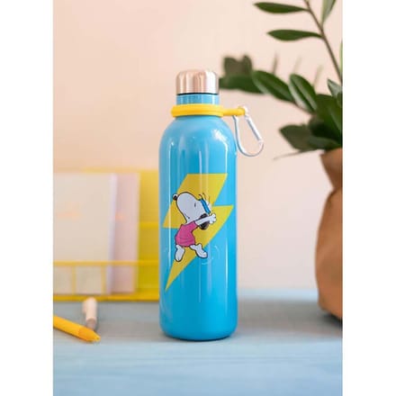 Grupo Erik Drinkfles Snoopy Junior 500 Ml 7 X 25 Cm Rvs Aqua