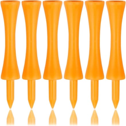 Plastic Golf Tees 70MM - 100 Stuks - Duurzame en Lichtgewicht Tees voor Golfspel