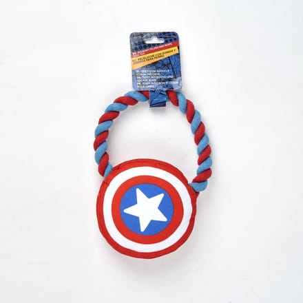 Avengers Hondenspeeltje - Piepend Pluche Touw - Large