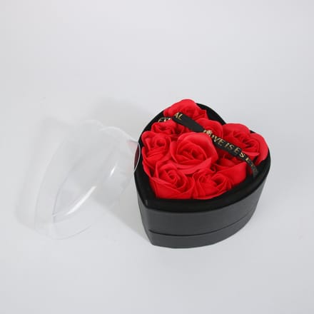 La Roselle Amsterdam Verborgen Sieraden doosje Hartvormige Rozen Geschenkdoos