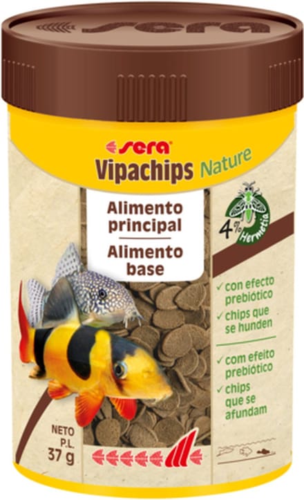 Sera Vipachips Nature - Inhoud: 100ml