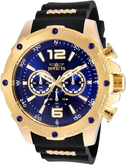 Herenhorloge RVS Analoog Quartz Chronograaf 50mm