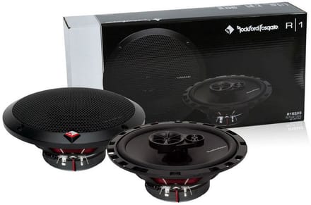 Rockford Fosgate R165X3 6,5-Inch Full Range 3-Way Coaxiale Speakers ( Set van 2 ) 6,5 inch Auto luidsprekers