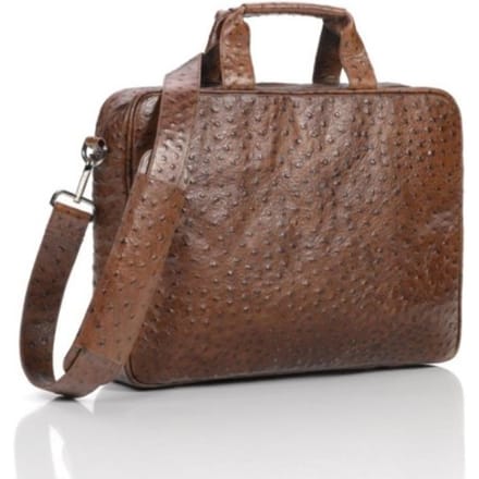 Succes laptoptas 17" struzzo bruin
