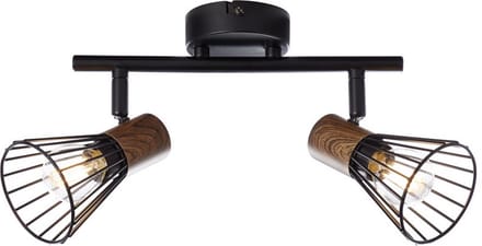 Brilliant MANAMA - Plafondlamp - Bruin;Zwart