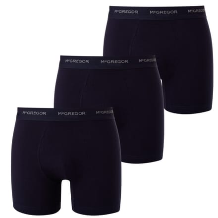McGregor - Heren Onderbroeken 3-Pack Boxers - Blauw - Maat L