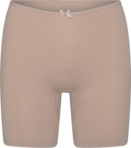 RJ Pure Color Dames Extra Lange Pijp Short Caffè Latte 3XL