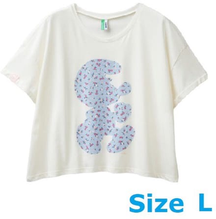 Smurfen T-shirt - Dames - Benetton - Maat L