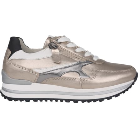 Gabor 56.562.82 - dames sneaker - Zilver - maat 35 (EU) 2.5 (UK)