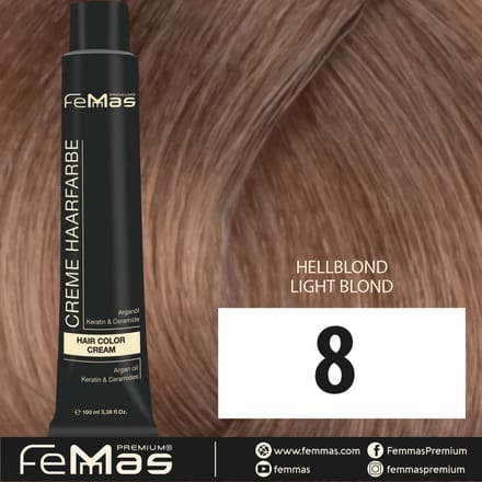 Femmas (8) - Haarverf - Lichtblond 100ml