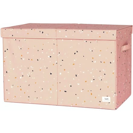 3 Sprouts Speelgoedkist Terrazzo Roze