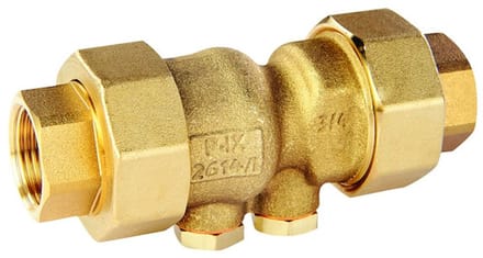 Resideo Terugstroombeveiliging RV281 Messing A, 3/4 ", RV281-3/4A
