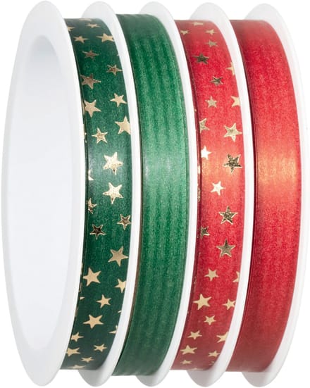 CACTUS - Cadeaulint - 4 kleuren - Rood / Groen