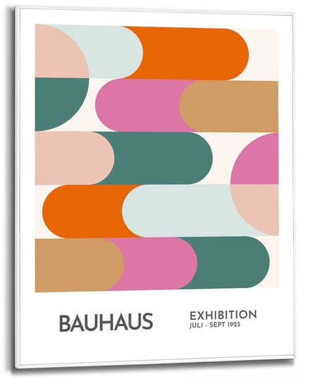 Schilderij Bauhaus Style - 50 x 40 - Hout - REINDERS