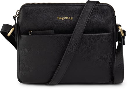 Bag2Bag Schoudertasje Oslo Zwart